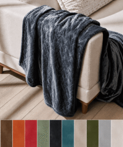 Sleepwish Dog Throw Blanket Flannel Fleece Blanket, German Shepherd Blanket Brown Throws for Couch Sofa, 50x60" - Image 28