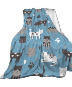 Sleepwish Flannel Fleece Blanket, Horse Blanket Brown Blanket Throws for Couch Sofa, 50x60" - Image 25