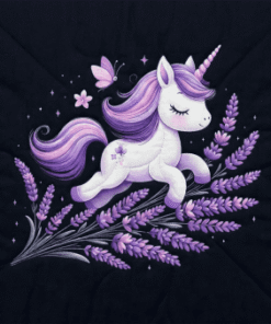Sleepwish Kids Bedding Set 4 Pieces Super Soft Black Unicorn Twin Comforter Set for Girls - Image 11
