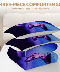 Sleepwish Gaming Comforter Set for Boys, 3-Piece Joystick Kids Bedding Sets Twin Size - Image 3