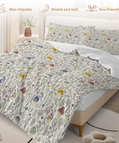 Sleepwish Kids Comforter Set, 3-Piece Red Blue Tie Dye Bedding Sets for Girls Twin - Image 23